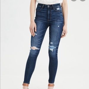 American Eagle dark jeans